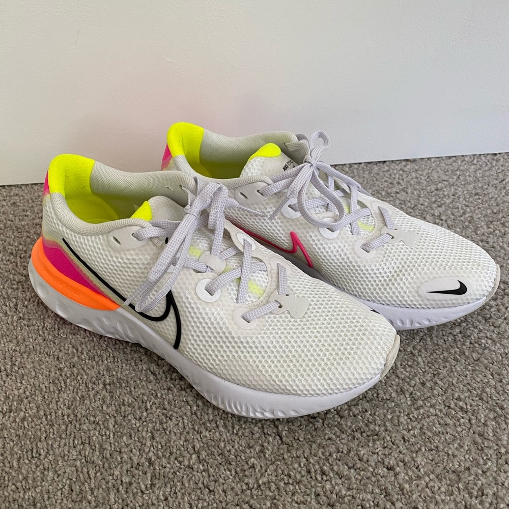 Nike Renew athletic sneakers. Worn once.